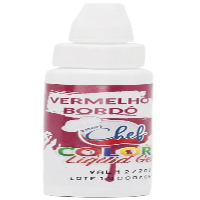 Imagem de CORANTE ARTIFICIAL LÍQUIDO GEL VERMELHO BORDO 25G - 01 UNIDADE